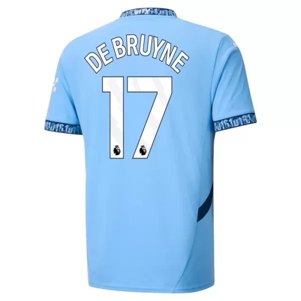 Manchester City De Bruyne 17 Hjemmedrakt Barn 2024/2025 - med Bukse