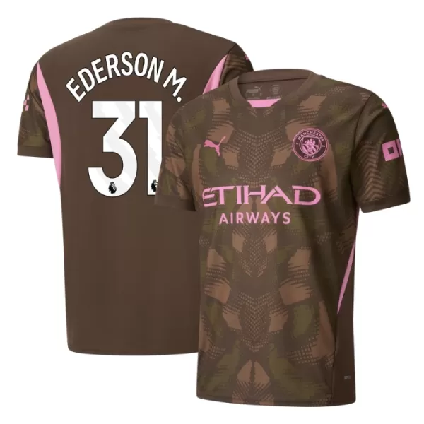 Manchester City Ederson 31 Keeper Hjemmedrakt Herre 2024/2025