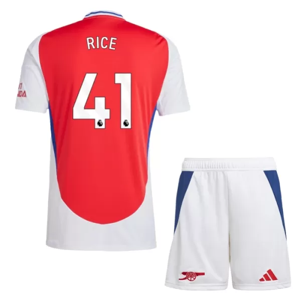 Arsenal Rice 41 Hjemmedrakt Barn 2024/2025 - med Bukse