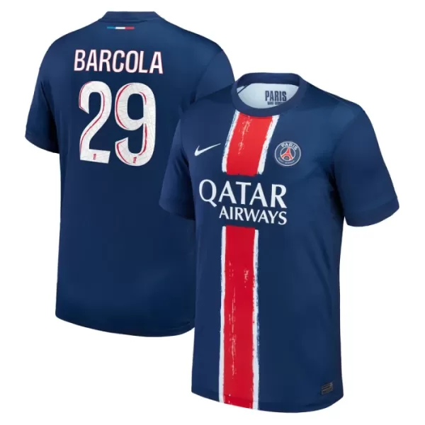 Paris Saint-Germain Bradley Barcola 29 Hjemmedrakt Herre 2024/2025