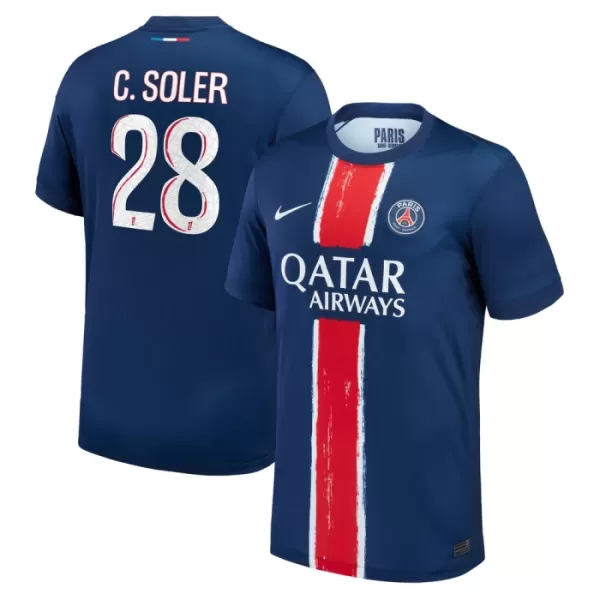 Paris Saint-Germain Carlos Soler 28 Hjemmedrakt Herre 2024/2025