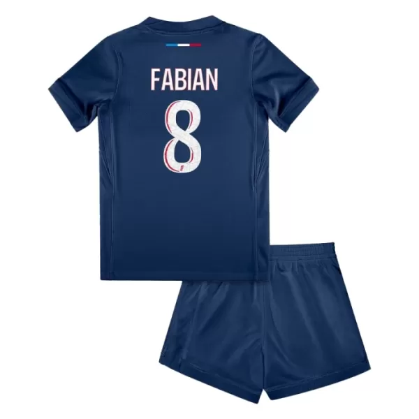 Paris Saint-Germain Fabian Ruiz 8 Hjemmedrakt Barn 2024/2025 - med Bukse