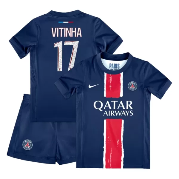 Paris Saint-Germain Vitinha 17 Hjemmedrakt Barn 2024/2025 - med Bukse