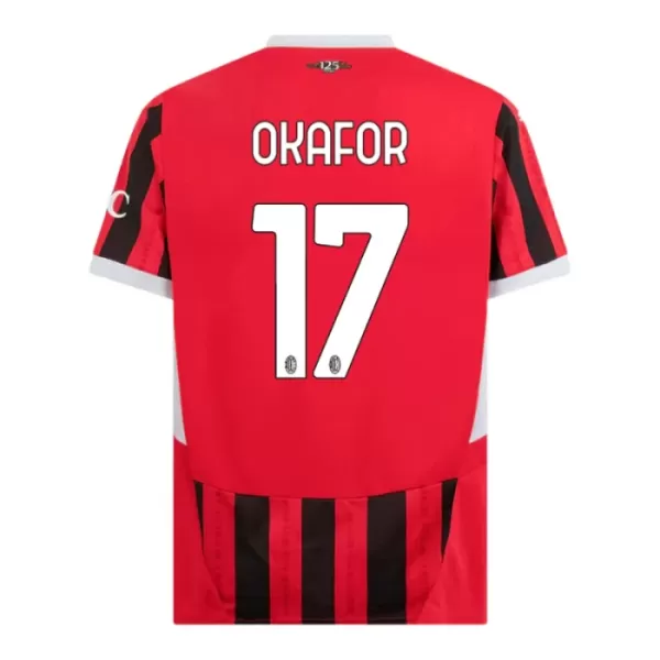 AC Milan Okafor 17 Hjemmedrakt Barn 2024/2025 - med Bukse