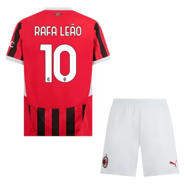 AC Milan Rafael Leao 10 Hjemmedrakt Barn 2024/2025 - med Bukse