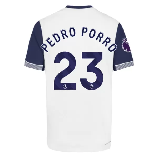 Tottenham Hotspur Pedro Porro 23 Hjemmedrakt Barn 2024/2025 - med Bukse