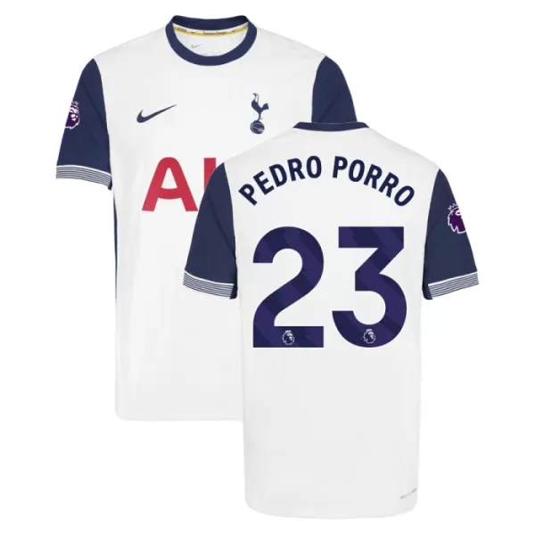 Tottenham Hotspur Pedro Porro 23 Hjemmedrakt Herre 2024/2025