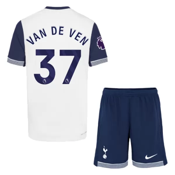 Tottenham Hotspur Van De Ven 37 Hjemmedrakt Barn 2024/2025 - med Bukse