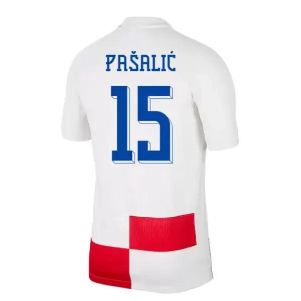 Kroatia Pasalic 15 Hjemmedrakt Herre EM 2024