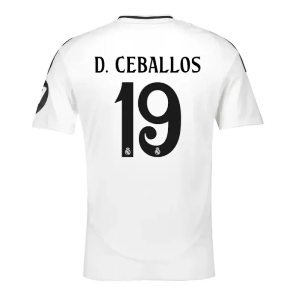 Real Madrid D. Ceballos 19 Hjemmedrakt Herre 2024/2025