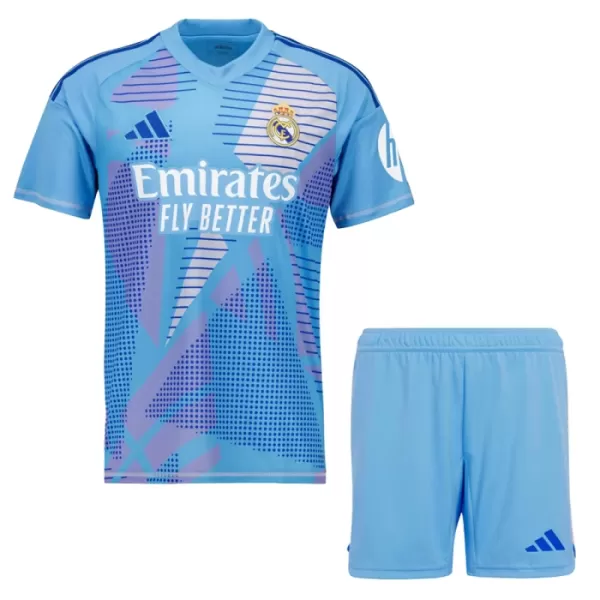 Real Madrid Keeper Hjemmedrakt Barn 2024/2025 - med Bukse