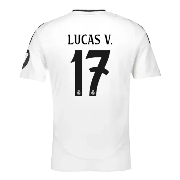 Real Madrid Lucas V. 17 Hjemmedrakt Herre 2024/2025