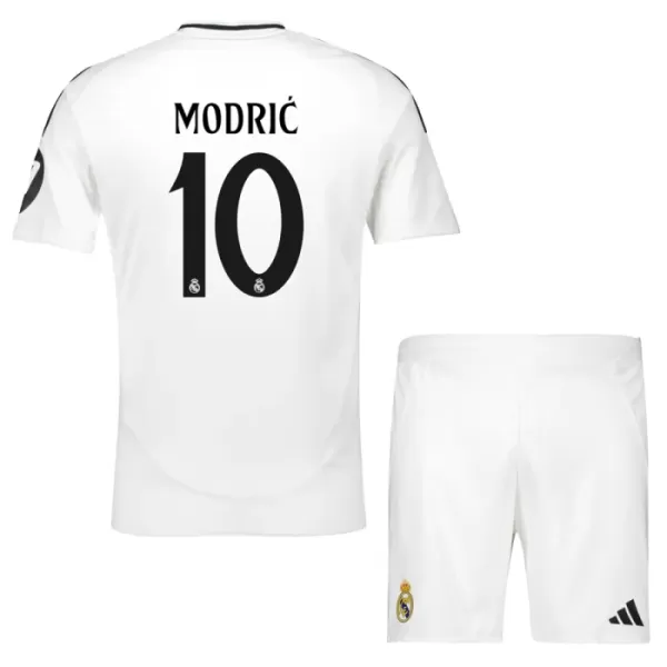 Real Madrid Modrić 10 Hjemmedrakt Barn 2024/2025 - med Bukse