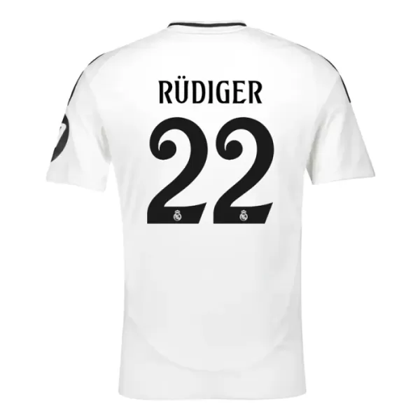 Real Madrid Rudiger 22 Hjemmedrakt Barn 2024/2025 - med Bukse