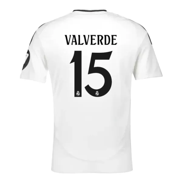 Real Madrid Valverde 15 Hjemmedrakt Herre 2024/2025