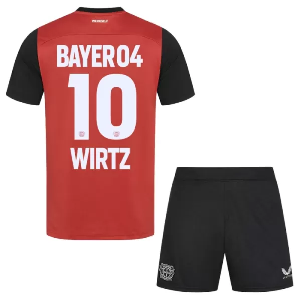 Bayer Leverkusen Florian Wirtz 10 Hjemmedrakt Barn 2024/2025 - med Bukse