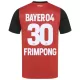 Bayer Leverkusen Jeremie Frimpong 30 Hjemmedrakt Herre 2024/2025