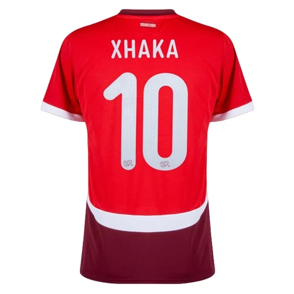 Sveits Xhaka 10 Hjemmedrakt Herre EM 2024