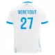 Olympique de Marseille Veretout 27 Hjemmedrakt Herre 2024/2025