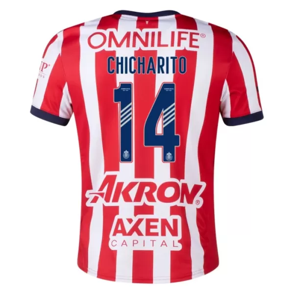 CD Guadalajara Chicharito 14 Hjemmedrakt Herre 2024/2025