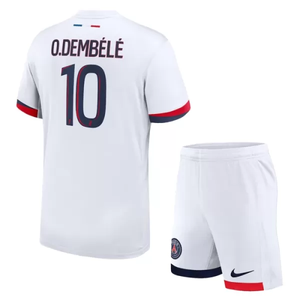 Paris Saint-Germain Dembele 10 Bortedrakt Barn 2024/2025 - med Bukse