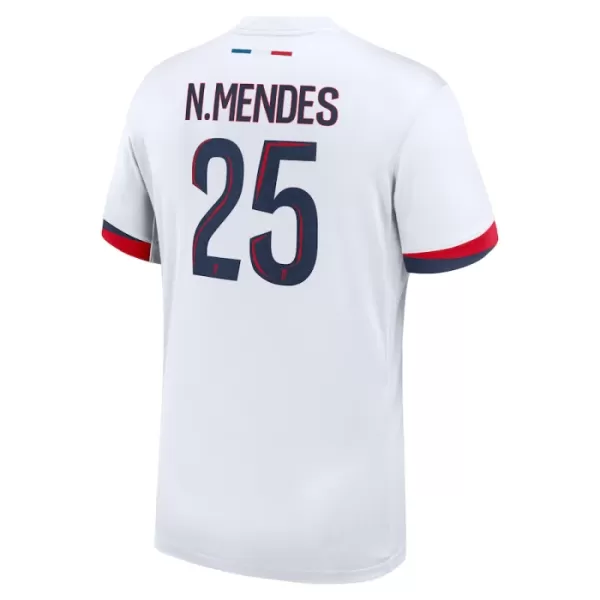 Paris Saint-Germain Nuno Mendes 25 Bortedrakt Barn 2024/2025 - med Bukse