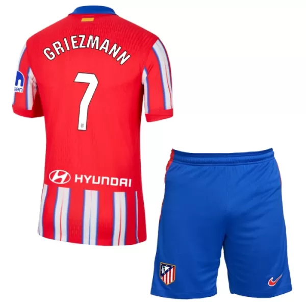 Atlético Madrid Griezmann 7 Hjemmedrakt Barn 2024/2025 - med Bukse