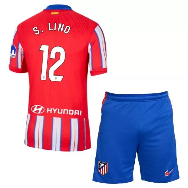 Atlético Madrid S. Lino 12 Hjemmedrakt Barn 2024/2025 - med Bukse