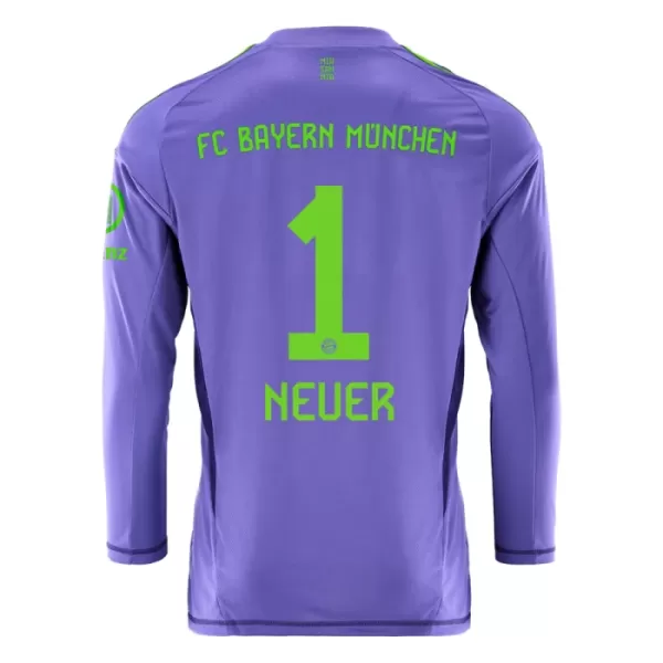 FC Bayern München Neuer 1 Keeper Bortedrakt Barn 2024/2025 - med Bukse