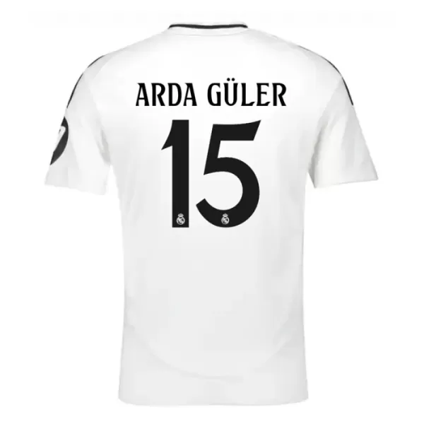 Real Madrid Arda Guler 15 Hjemmedrakt Herre 2024/2025