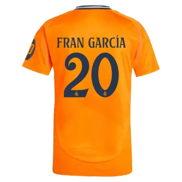 Real Madrid Fran Garcia 20 Bortedrakt Herre 2024/2025