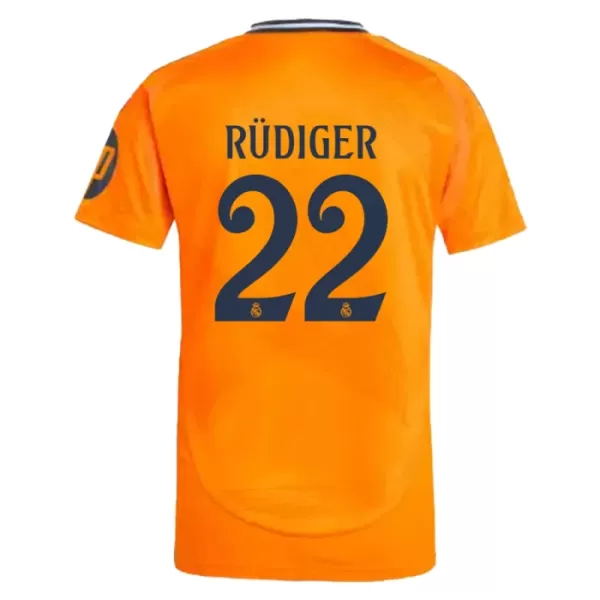 Real Madrid Rudiger 22 Bortedrakt Herre 2024/2025