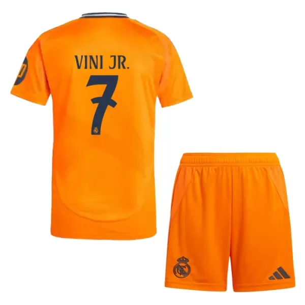 Real Madrid Vini JR 7 Bortedrakt Barn 2024/2025 - med Bukse