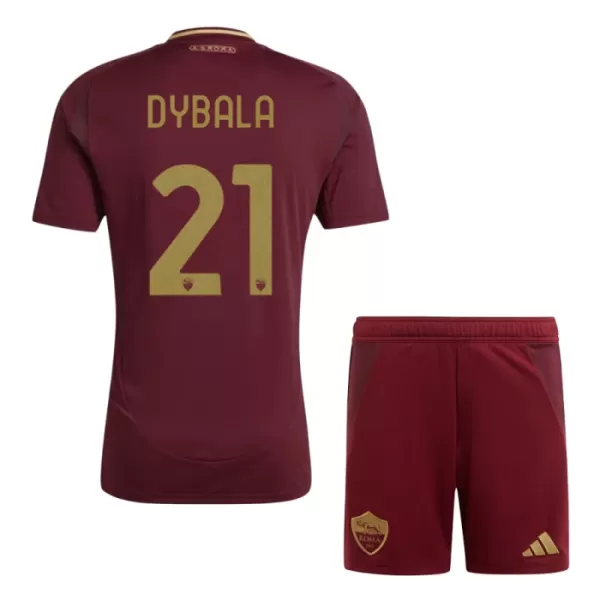 AS Roma Dybala 21 Hjemmedrakt Barn 2024/2025 - med Bukse