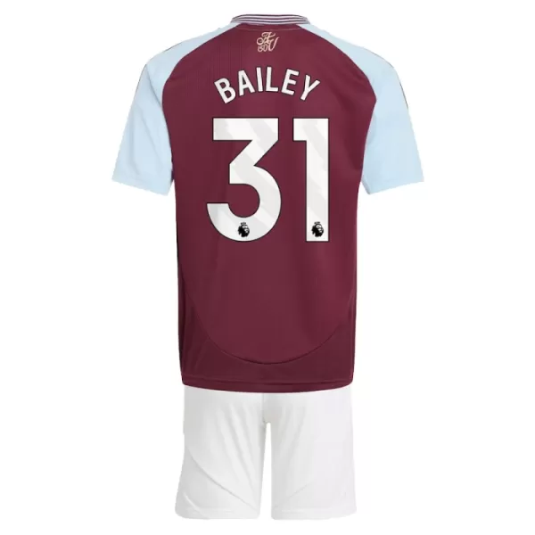 Aston Villa Bailey 31 Hjemmedrakt Barn 2024/2025 - med Bukse