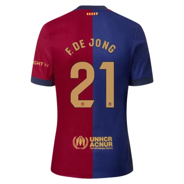 FC Barcelona Frenkie de Jong 21 Hjemmedrakt Herre 2024/2025