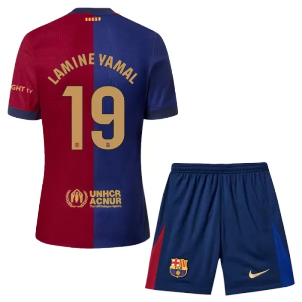 FC Barcelona Lamine Yamal 19 Hjemmedrakt Barn 2024/2025 - med Bukse