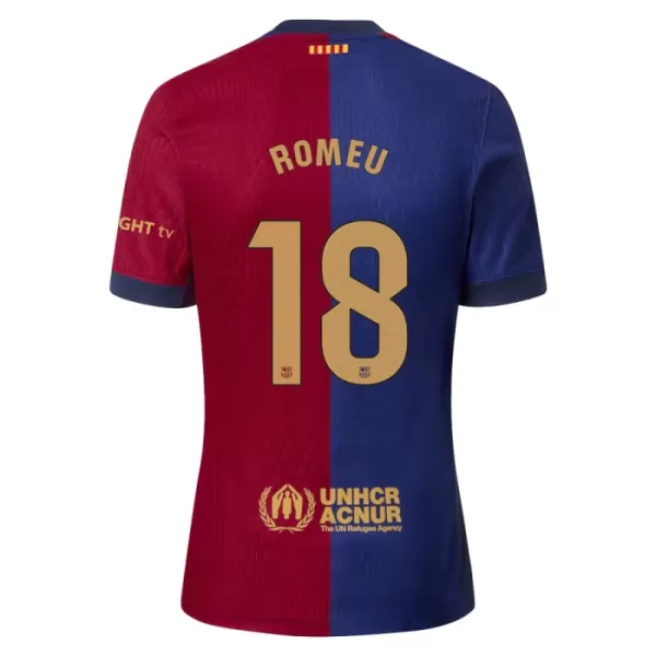 FC Barcelona Romeu 18 Hjemmedrakt Herre 2024/2025