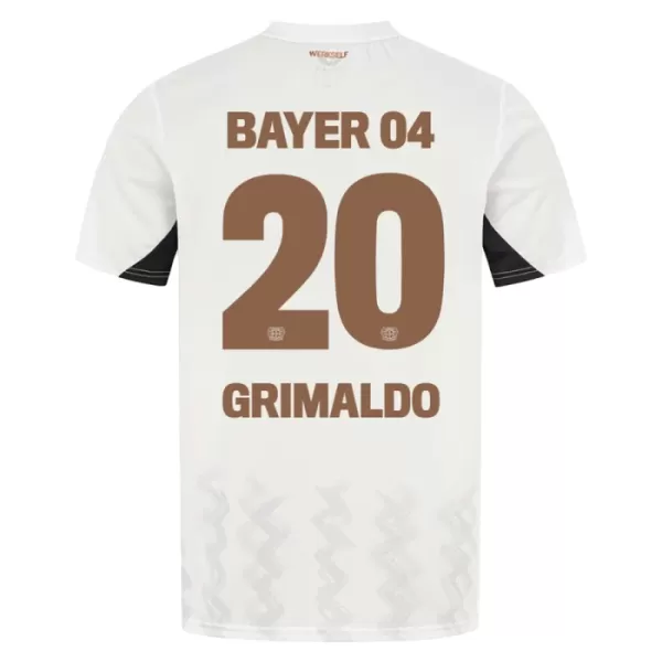 Bayer Leverkusen Alejandro Grimaldo 20 Bortedrakt Barn 2024/2025 - med Bukse