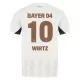 Bayer Leverkusen Florian Wirtz 10 Bortedrakt Herre 2024/2025