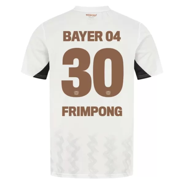 Bayer Leverkusen Jeremie Frimpong 30 Bortedrakt Barn 2024/2025 - med Bukse