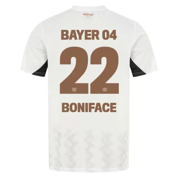 Bayer Leverkusen Victor Boniface 22 Bortedrakt Herre 2024/2025