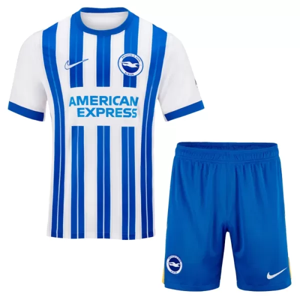 Brighton Hove Albion Hjemmedrakt Barn 2024/2025 - med Bukse