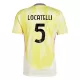 Juventus Locatelli 5 Bortedrakt Herre 2024/2025