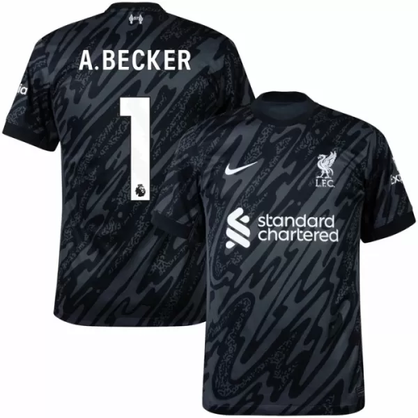 Liverpool A. Becker 1 Keeper Drakt Herre 2024/2025 Svart