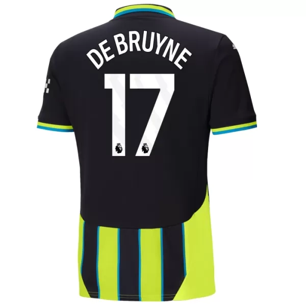 Manchester City De Bruyne 17 Bortedrakt Barn 2024/2025 - med Bukse