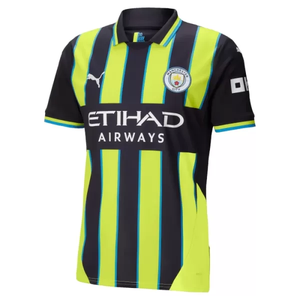 Manchester City De Bruyne 17 Bortedrakt Barn 2024/2025 - med Bukse