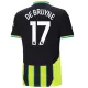 Manchester City De Bruyne 17 Bortedrakt Herre 2024/2025