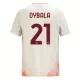 AS Roma Dybala 21 Bortedrakt Barn 2024/2025 - med Bukse