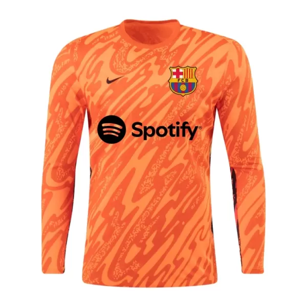 FC Barcelona Keeper Drakt Herre 2024/2025 Oransje